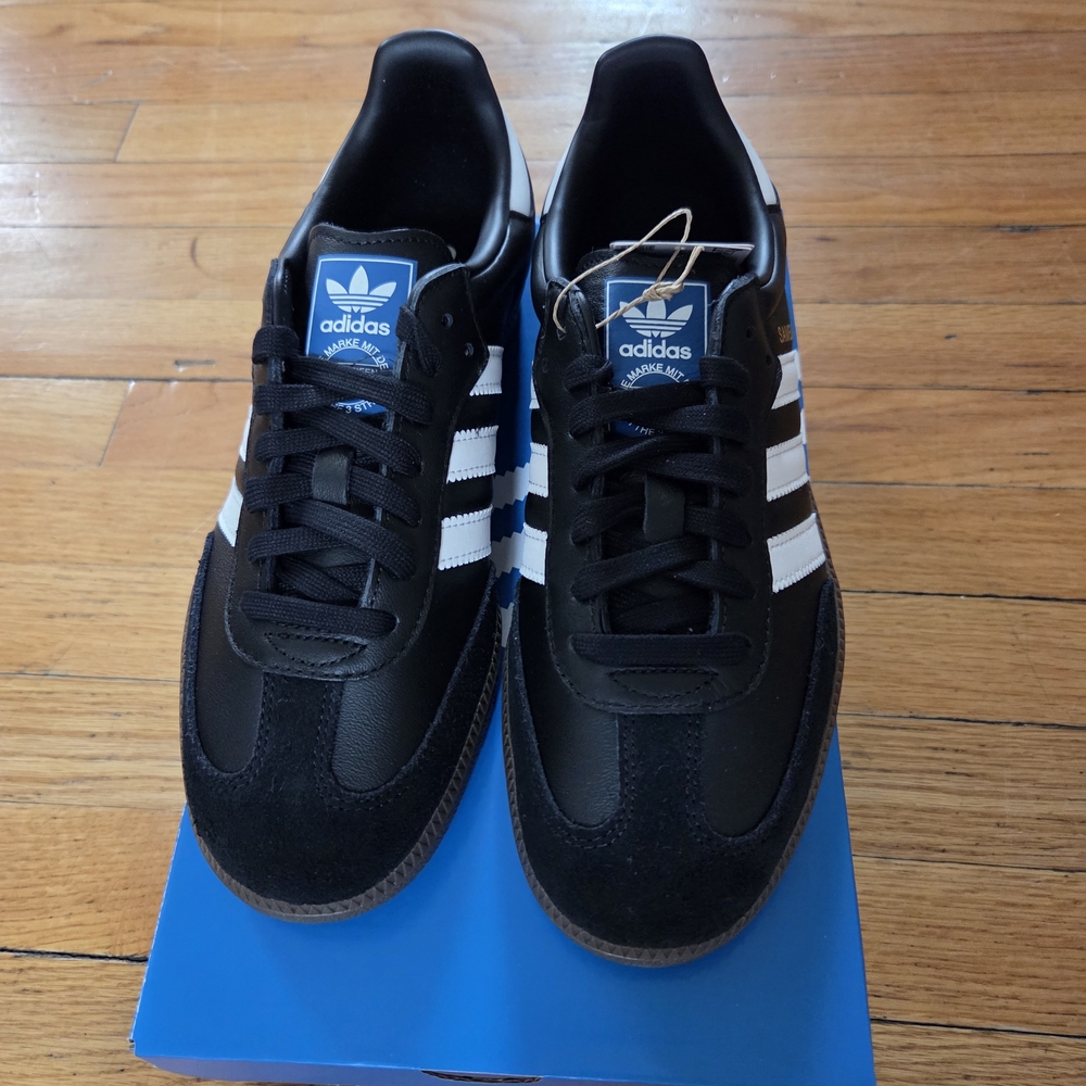 Adidas OG Black with White Sneakers